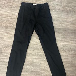 H&M Black skinny work pants